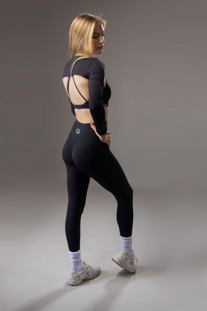 Signature Sculpt Leggings - Deep Black