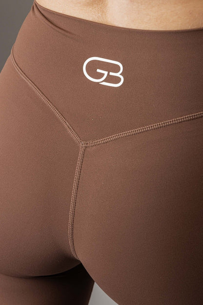 Signature Sculpt Leggings - Brown