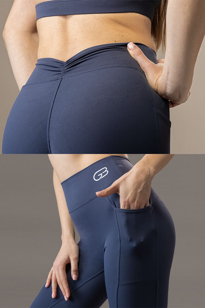 Infinity Support Sports legging - Midnight Navy