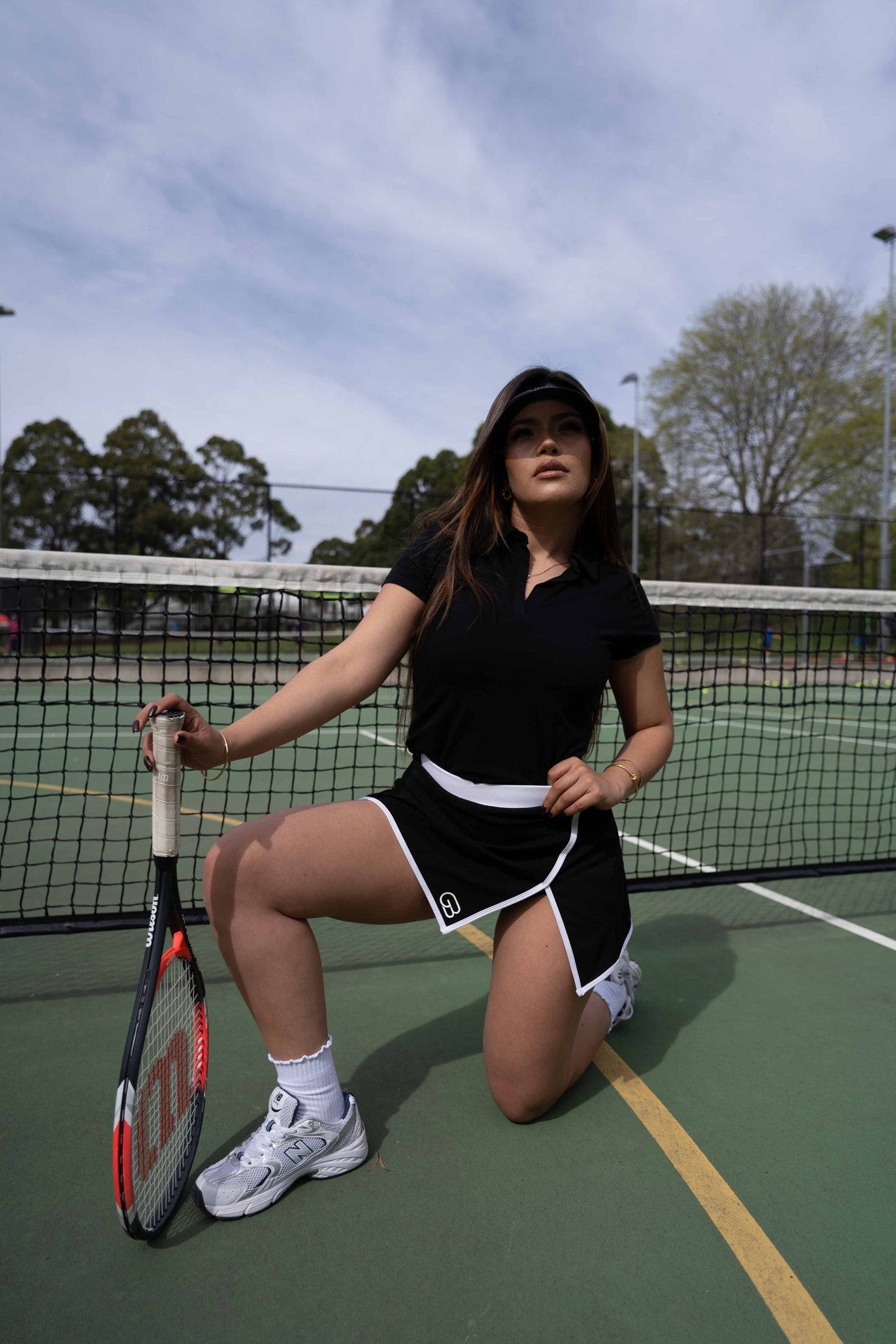 The Valkyrie Performance Skort - Black