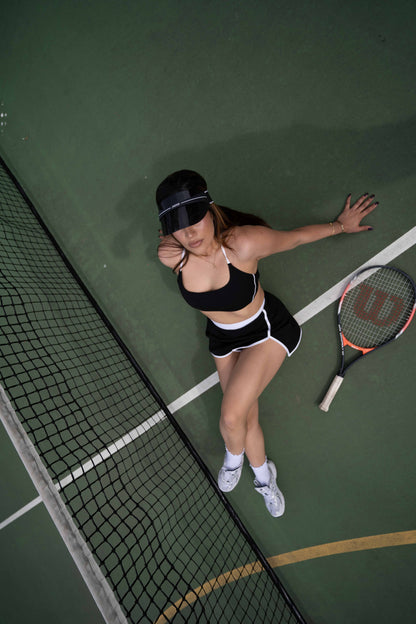 Infinity Support Sports Bra - Black Valkiria