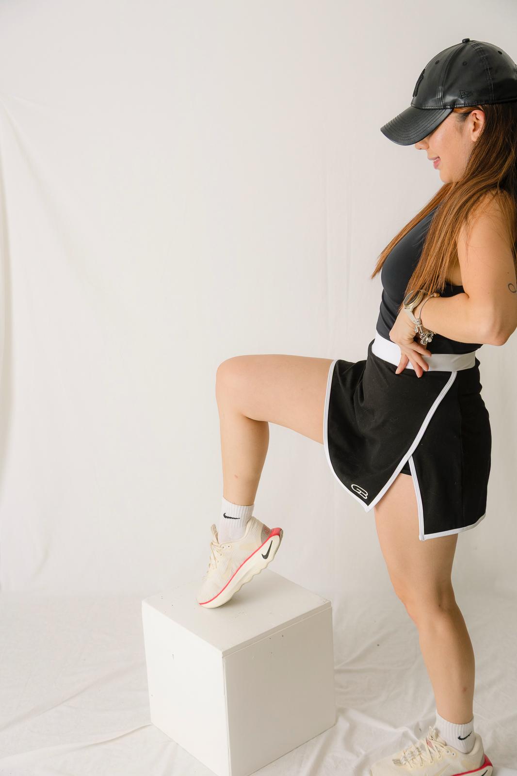 The Valkyrie Performance Skort - Black