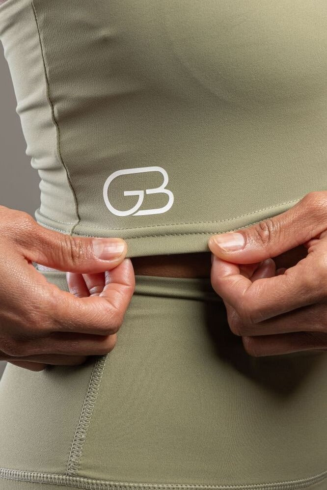 Infinity Support Sports Bra - Olive Green